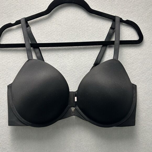 Victoria's Secret Other - Victorias Secret Love Cloud Push Up Plunge Bra 38D Black Padded Underwire EUC